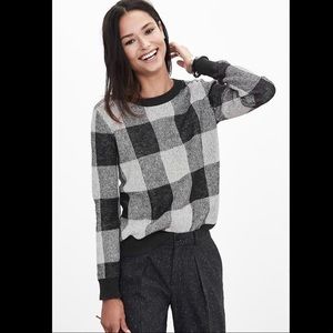 Banana Republic Checkered Sweater
